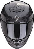 Full-Face Motorcycle Helmet Scorpion Exo Exo-R1 Evo Carbon Air Carbon Fiber Black Onyx Size L