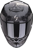 Full-Face Motorcycle Helmet Scorpion Exo Exo-R1 Evo Carbon Air Carbon Fiber Black Onyx Size L