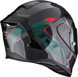 Full-Face Motorcycle Helmet Scorpion Exo Exo-R1 Evo Carbon Air Carbon Fiber Black Green Propel Size S