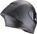 Full-Face Motorcycle Helmet Scorpion Exo Exo-R1 Evo Ii Air Ultra Tct Matt Black Solid Size S