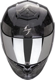 Full-Face Motorcycle Helmet Scorpion Exo Exo-R1 Evo Ii Carbon Air Carbon Fiber Black Onyx Size M