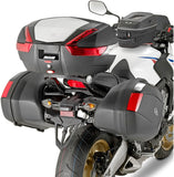 Monokey Black Top Case - 33 Lt Nylon - Givi Compatible With Honda Cbr 650 F (2014-2016)