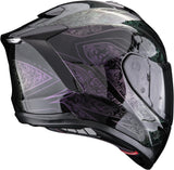 Full-Face Motorcycle Helmet Scorpion Exo Exo-1500 Air Ultra Tct Chameleon Black Fantasy Size Xl
