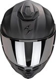 Full-Face Motorcycle Helmet Scorpion Exo Exo-1500 Air Ultra Tct Matt Silver Black Red Dual Size Xxl