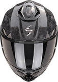 Full-Face Motorcycle Helmet Scorpion Exo Exo-1500 Carbon Air Carbon Fiber Black Onyx Size Xs