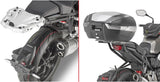 Monolock Black Top Case - 29 Lt Technopolymer - Givi Compatible With Honda Cb 1000 R (2021-2024)