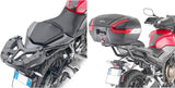 Monokey Trekker Outback Evo Smart Black Aluminium Top Case - 42 Lt Trekker Outback Evo Smart Aluminium - Givi Compatible With Honda Cb 500 F (2019-2023)
