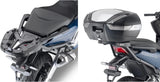 Monolock Black Tech Top Case - 29 Lt Technopolymer - Givi Compatible With Honda Forza 750 (2021-2024)