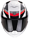 Flip-Up Motorcycle Helmet Scorpion Exo Exo-Tech Evo Pro Ultra Tct Grey Black Red Acuti Size Xxl