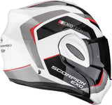 Flip-Up Motorcycle Helmet Scorpion Exo Exo-Tech Evo Pro Ultra Tct Grey Black Red Acuti Size Xs