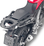 Monolock Riviera Black Top Case - 46 Lt Riviera Technopolymer - Givi Compatible With Honda Nc 750 X (2021-2024)
