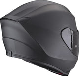 Full-Face Motorcycle Helmet Scorpion Exo Exo-391 Polycarbonate Matt Black Solid Size Xl