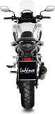 Exhaust Tip Without Sound Certification Nero Stainless Steel Carbon Fiber End Cap - Leovince Compatible With Honda Cb 500 F (2019-2023)