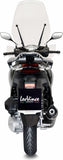 Complete Catalytic Exhaust System With Sound Certification Nero Stainless Steel Carbon Fiber End Cap - Leovince Compatible With Honda Sh 150I (2020-2023)