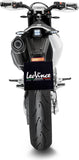 Exhaust Tip With Noise Certification Nero Stainless Steel Carbon Fiber End Cap - Leovince Compatible With Husqvarna 701 Enduro - Lr (2021-2024)