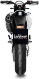 Complete Catalytic Exhaust System With Sound Certification Nero Stainless Steel Carbon Fiber End Cap - Leovince Compatible With Husqvarna 701 Enduro - Lr (2017-2020)