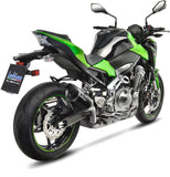Exhaust Tip With Noise Certification Lv Pro Carbon Fiber Carbon Fiber End Cap - Leovince Compatible With Kawasaki Z 900 A2 (2018-2024)