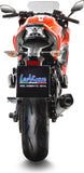 Complete Catalytic Exhaust System With Sound Certification Lv One Evo Stainless Steel Carbon Fiber End Cap - Leovince Compatible With Kawasaki Ninja 650 (2017-2019)