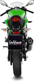 Exhaust Tip With Noise Certification Lv One Evo Carbon Fiber Carbon Fiber End Cap - Leovince Compatible With Kawasaki Z 125 (2019-2024)