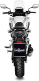 Exhaust Tip Without Sound Certification Lv One Evo Stainless Steel Carbon Fiber End Cap - Leovince Compatible With Honda Cb 500 Hornet (2024-2026)