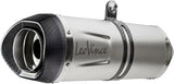 Complete Catalytic Exhaust System With Sound Certification Lv One Evo Stainless Steel Carbon Fiber End Cap - Leovince Compatible With Yamaha Mt-07 (2021-2024)