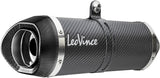 Complete Catalytic Exhaust System With Sound Certification Lv One Evo Carbon Fiber Carbon Fiber End Cap - Leovince Compatible With Yamaha Mt-07 (2021-2024)