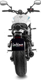 Complete Catalytic Exhaust System With Sound Certification Lv One Evo Carbon Fiber Carbon Fiber End Cap - Leovince Compatible With Yamaha Yzf-R7 700 (2021-2024)