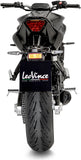 Complete Exhaust System Without Catalytic Converter And Without Sound Certification Lv One Evo Carbon Fiber Carbon Fiber End Cap - Leovince Compatible With Yamaha Xsr 700 (2021-2024)