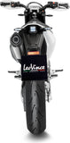 Exhaust Tip With Noise Certification Lv One Evo Stainless Steel Carbon Fiber End Cap - Leovince Compatible With Husqvarna 701 Supermoto (2021-2024)