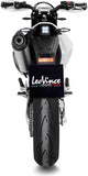 Complete Catalytic Exhaust System With Sound Certification Lv One Evo Stainless Steel Carbon Fiber End Cap - Leovince Compatible With Husqvarna 701 Supermoto (2021-2024)