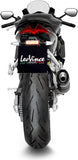 Complete Exhaust System Without Catalytic Converter And Without Sound Certification Lv Pro Carbon Fiber Carbon Fiber End Cap - Leovince Compatible With Aprilia Rs 660 (2021-2024)