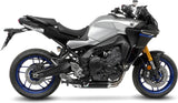 Complete Catalytic Exhaust System With Sound Certification Lv Race Stainless Steel - Leovince Compatible With Yamaha Tracer 9 (2021-2024)