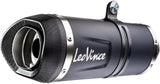 Complete Catalytic Exhaust System With Sound Certification Lv One Evo Steel Black Carbon Fiber End Cap - Leovince Compatible With Kawasaki Z 650 Rs (2022-2024)
