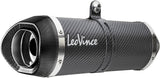 Complete Catalytic Exhaust System With Sound Certification Lv One Evo Carbon Fiber Carbon Fiber End Cap - Leovince Compatible With Kawasaki Versys 650 (2021-2024)