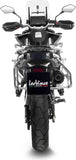 Exhaust Tip With Noise Certification Lv One Evo Stainless Steel Carbon Fiber End Cap - Leovince Compatible With Ktm 890 Adventure L A2 - R (2021-2026)