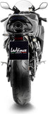 Exhaust Tip Without Sound Certification Lv One Evo Stainless Steel Carbon Fiber End Cap - Leovince Compatible With Honda Cbr 600 Rr (2024-2026)
