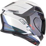 Full-Face Motorcycle Helmet Scorpion Exo Exo-Gt Sp Air Ultra Tct Chameleon White Flex Size Xs