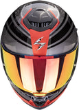 Full-Face Motorcycle Helmet Scorpion Exo Exo-Gt Sp Air Ultra Tct White Blue Arten Size Xl