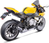 Exhaust Tip Without Sound Certification Lv-10 Stainless Steel Stainless Steel End Cap - Leovince Compatible With Yamaha Yzf-R1 - M 1000 (2015-2016)