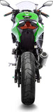 Exhaust Tip Without Sound Certification Lv-10 Stainless Steel Stainless Steel End Cap - Leovince Compatible With Kawasaki Ninja 500 - Se (2024-2026)