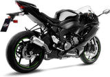 Exhaust Tip Without Sound Certification Lv-10 Stainless Steel Stainless Steel End Cap - Leovince Compatible With Kawasaki Zx 6R Ninja (2013-2016)