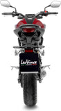 Complete Exhaust System Without Catalytic Converter And Without Sound Certification Lv-10 Steel Black Stainless Steel End Cap - Leovince Compatible With Honda Cb 125 R Neo Sports Café (2021-2023)