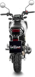 Complete Exhaust System Without Catalytic Converter And Without Sound Certification Lv-10 Carbon Fiber Stainless Steel End Cap - Leovince Compatible With Honda Msx 125 (2022-2024)