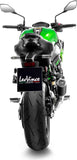 Exhaust Tip With Noise Certification Lv Corsa S Steel Black Stainless Steel End Cap - Leovince Compatible With Kawasaki Z 900 A2 (2025-2026)