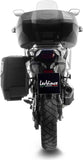 Exhaust Tip With Noise Certification Lv-14 Steel Black Carbon Fiber End Cap - Leovince Compatible With Honda Xl 750 Transalp Urban (2023-2024)