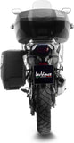 Exhaust Tip Without Sound Certification Lv-14 Titanium Carbon Fiber End Cap - Leovince Compatible With Honda Xl 750 Transalp Travel (2025-2026)