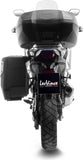 Exhaust Tip With Noise Certification Lv-14 Stainless Steel Carbon Fiber End Cap - Leovince Compatible With Honda Xl 750 Transalp Travel (2023-2024)