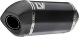 Exhaust Tip With Noise Certification Lv-14 Steel Black Carbon Fiber End Cap - Leovince Compatible With Bmw R 1300 Gs (2023-2026)