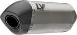 Exhaust Tip With Noise Certification Lv-14 Titanium Carbon Fiber End Cap - Leovince Compatible With Bmw R 1300 Gs Adventure (2024-2026)