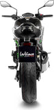 Exhaust Tip Without Sound Certification Lv-14 R Titanium Carbon Fiber End Cap - Leovince Compatible With Kawasaki Z 900 A2 (2025-2026)
